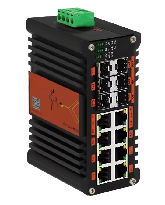Sfp+ 10G Managed Switch 8 Port - Switch Ethernet Administrado Industrial L2+ de