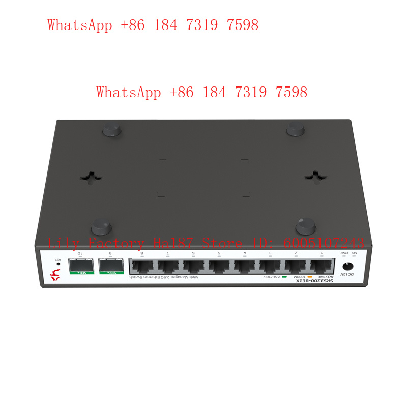 XikeStor 8*2.5G RJ45 2*10G SFP - Sfp+ 10G Managed Switch 8 Port reseña y precio